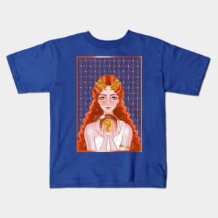 Virgo Carnelian Kids T-Shirt